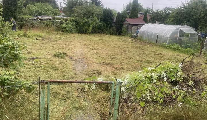 Działka rod Gdańsk Olszynka, ul. Łanowa