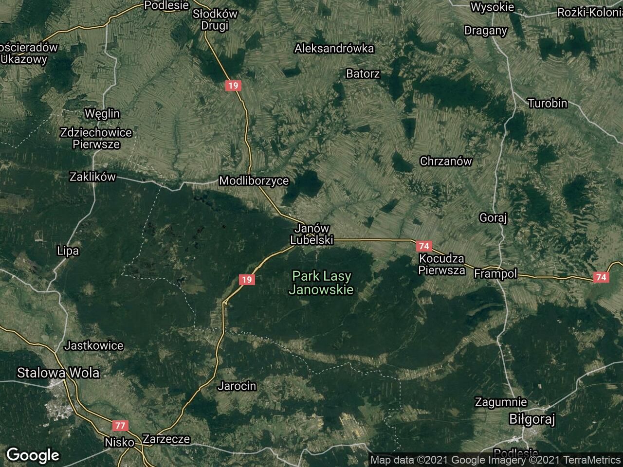 Działka budowlana Janów Lubelski Przyborowie, ul. Przyborowie. Zdjęcie 1