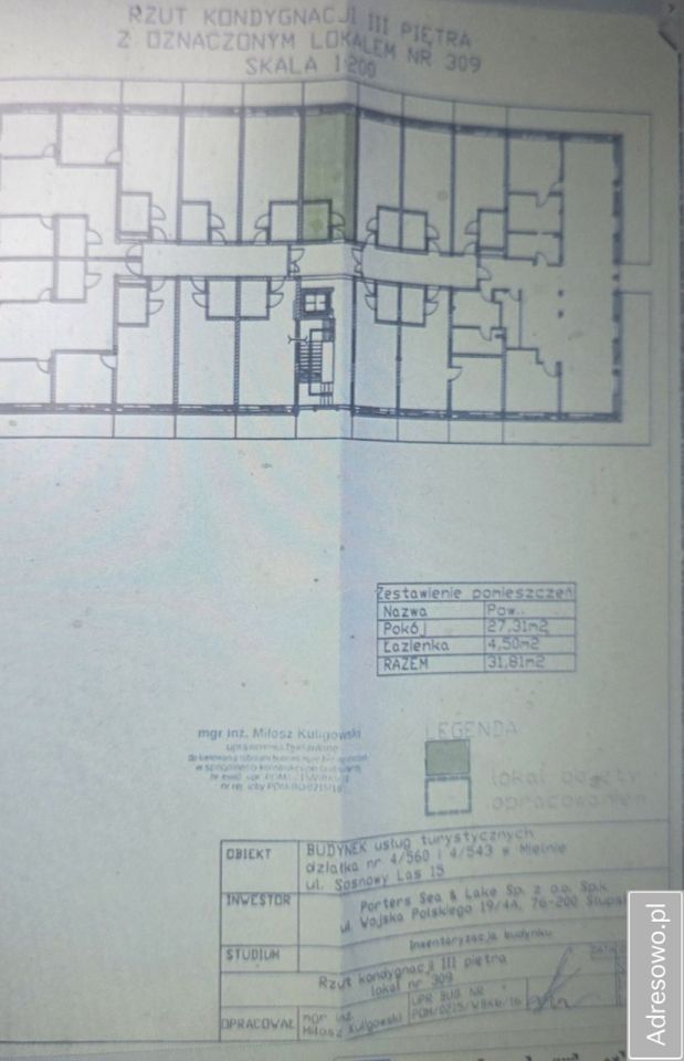 Mieszkanie 1-pokojowe Mielno. Zdjęcie 2