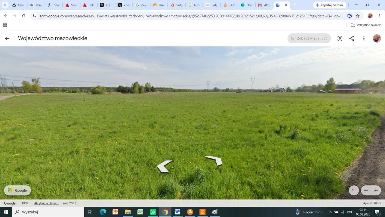Działka budowlana Łazy. Zdjęcie 2