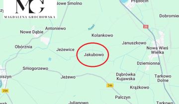 Działka budowlana Jakubowo