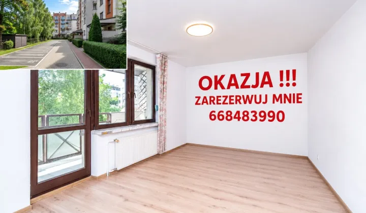 Mieszkanie 2-pokojowe Kraków Podgórze Duchackie, ul. por. Halszki