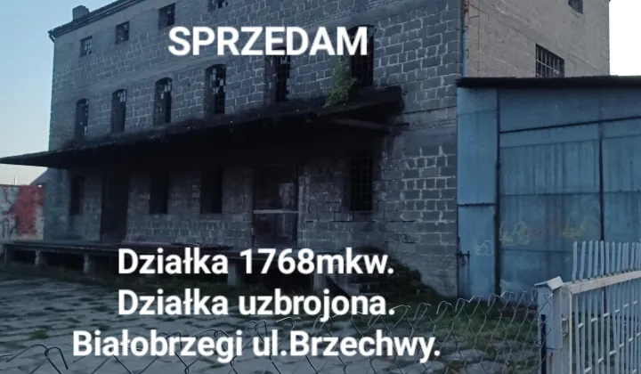 Działka inwestycyjna Białobrzegi, Ul.Brzechwy