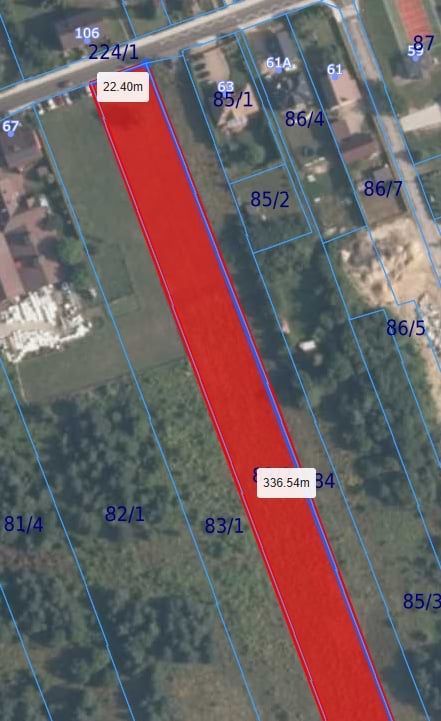 Działka rolno-budowlana Bogucin Duży. Zdjęcie 3