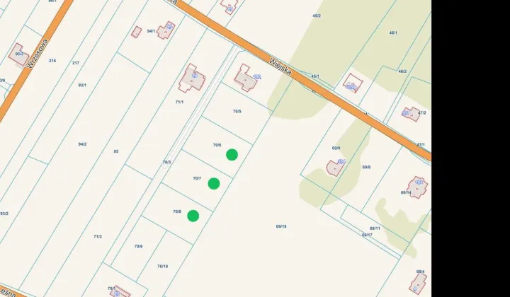 Działka rekreacyjna Stara Łomża przy Szosie