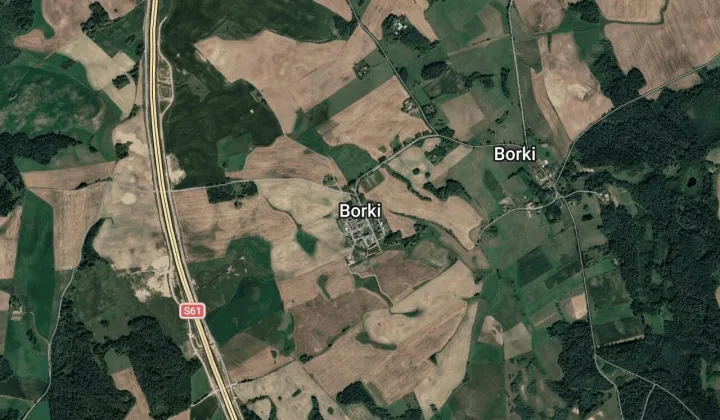 Działka rekreacyjna Borki