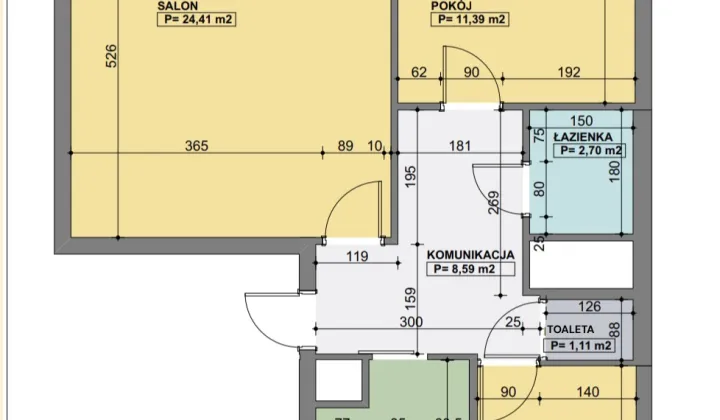 Mieszkanie 3-pokojowe Poznań Rataje, os. Orła Białego