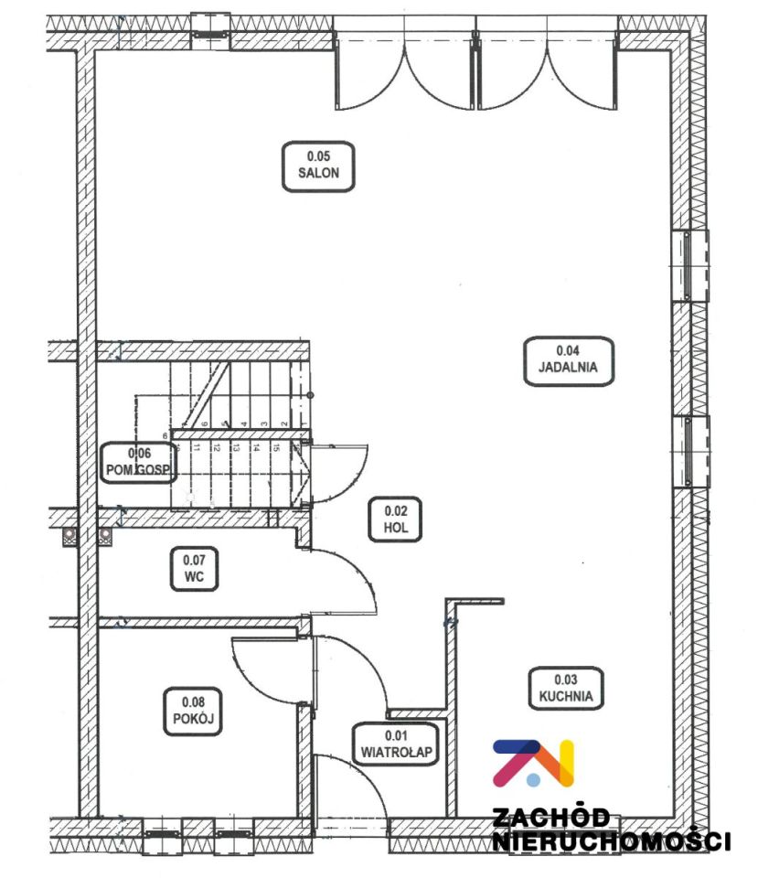 bliźniak, 6 pokoi Przytok. Zdjęcie 14