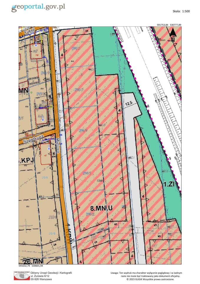 Działka budowlana Płońsk, ul. Miętowa. Zdjęcie 2