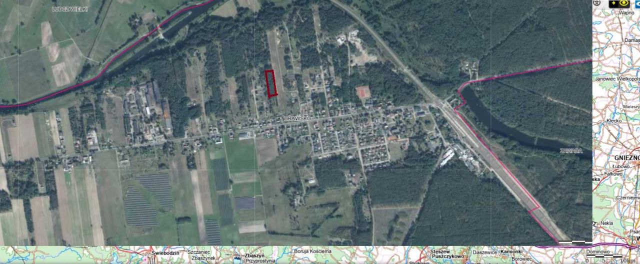 Działka rolno-budowlana Drawski Młyn, szosa Dworcowa. Zdjęcie 3