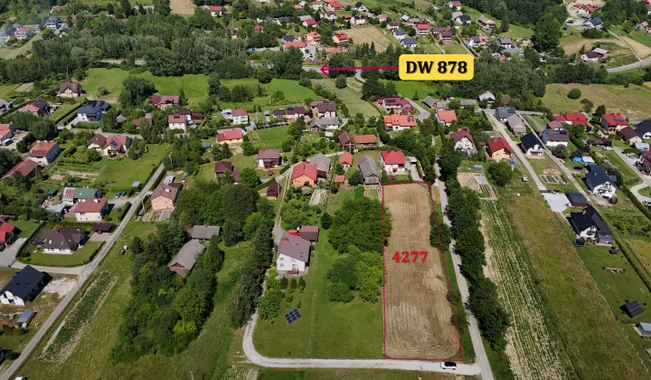 Działka rolno-budowlana Hyżne