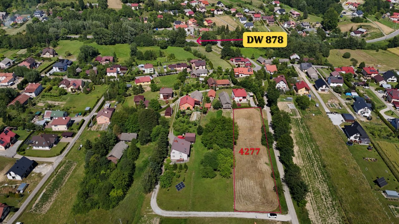 Działka rolno-budowlana Hyżne