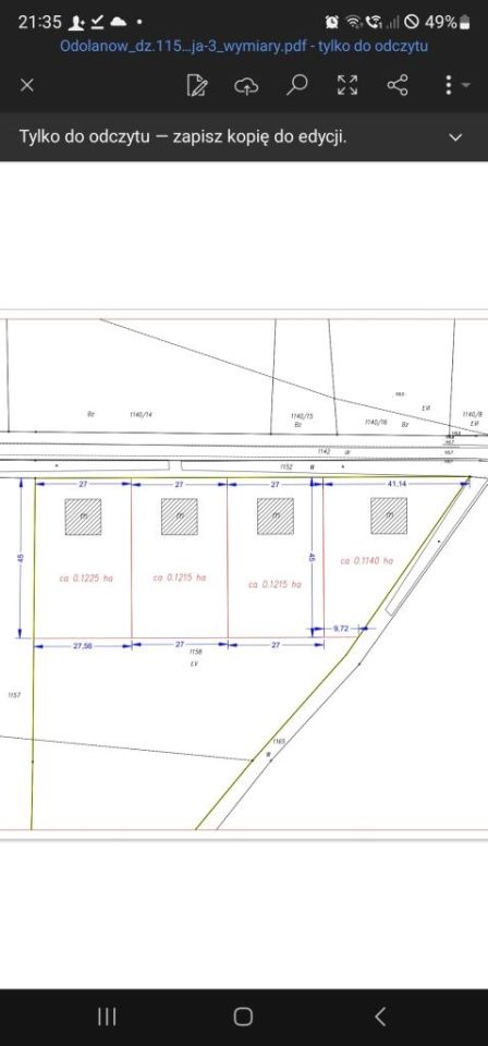 Działka budowlana Odolanów. Zdjęcie 6