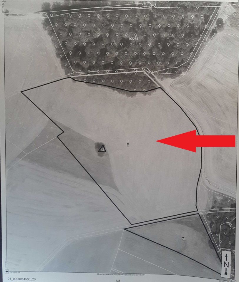 Działka rolna Grodnica. Zdjęcie 2