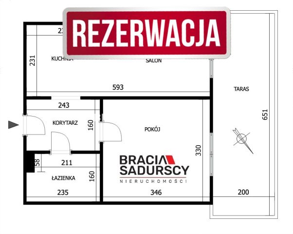 Mieszkanie 2-pokojowe Kraków Podgórze Duchackie, ul. por. Halszki. Zdjęcie 1