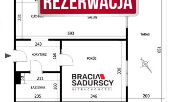 Mieszkanie 2-pokojowe Kraków Podgórze Duchackie, ul. por. Halszki