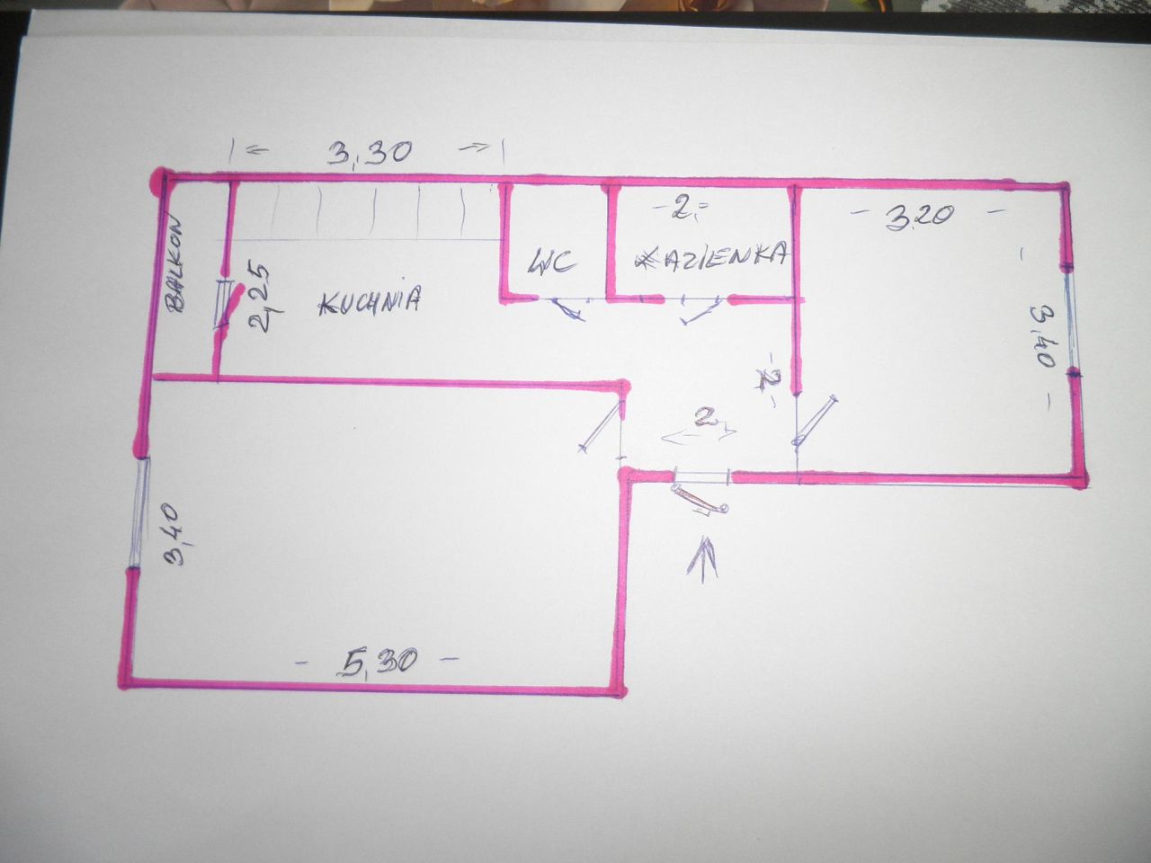 Mieszkanie 2-pokojowe Barkowo. Zdjęcie 9