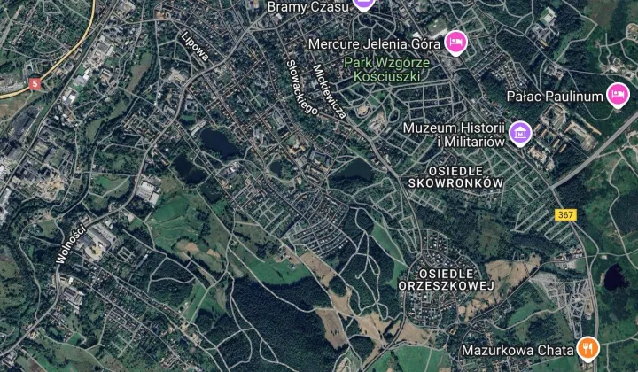 Mieszkanie 3-pokojowe Jelenia Góra Centrum, ul. Bartosza Głowackiego