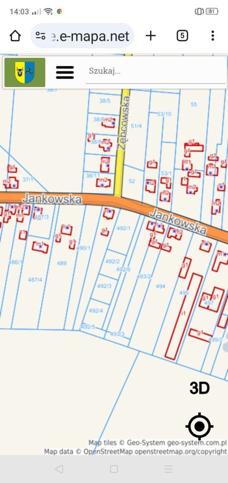 Działka budowlana Wysocko Małe, ul. Jankowska. Zdjęcie 2