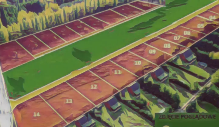 Działka budowlana Orchówek, ul. Miła