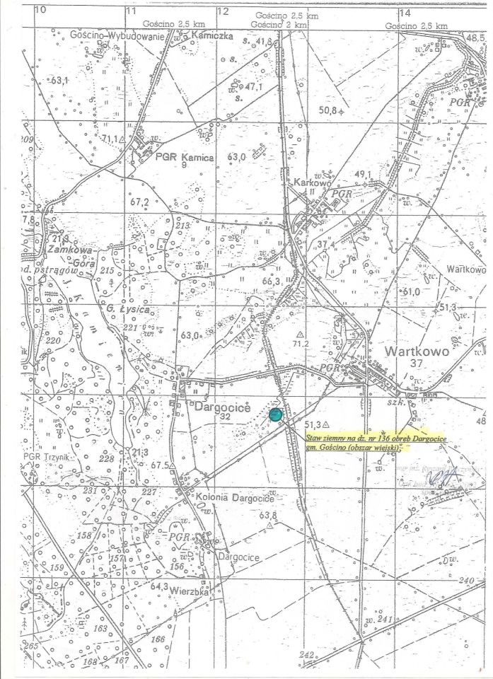 Działka rolna Dargocice. Zdjęcie 2