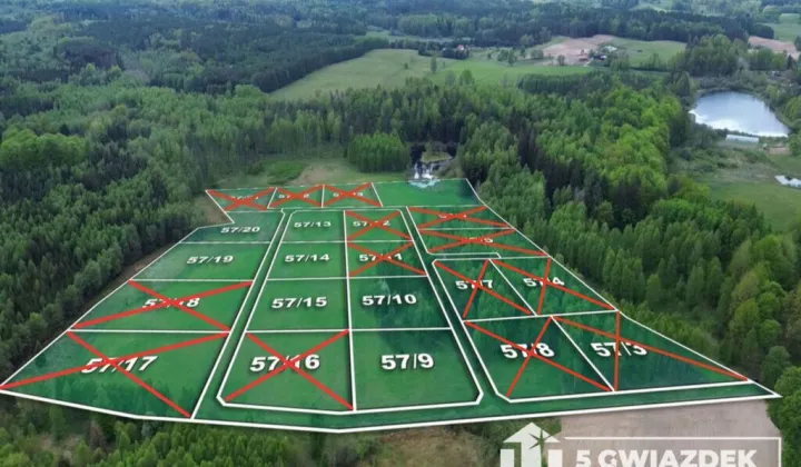 Działka rolna Kusowo