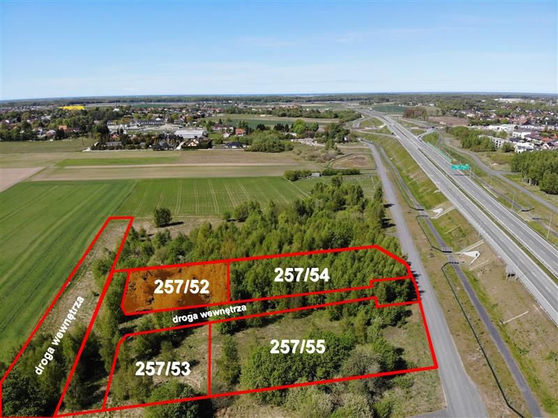 Działka budowlana Stare Bielice, ul. Rumiankowa. Zdjęcie 4