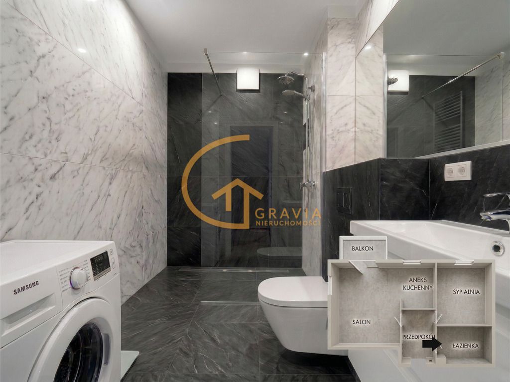 Mieszkanie 2-pokojowe Gdańsk Zaspa, al. Jana Pawła II. Zdjęcie 5