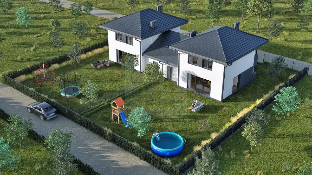 bliźniak, 4 pokoje Nieporęt, ul. Epopei. Zdjęcie 4