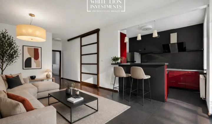 Mieszkanie 4-pokojowe Warszawa Wilanów, ul. Sarmacka