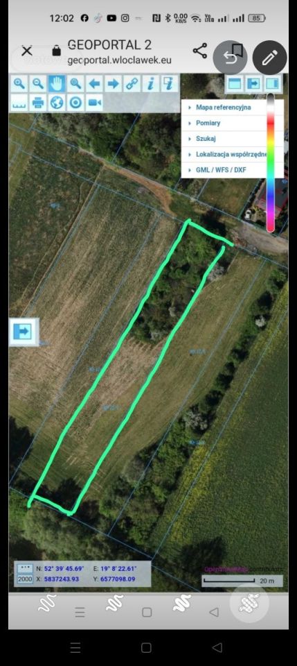 Działka rolno-budowlana Włocławek, ul. Bobrownicka. Zdjęcie 2