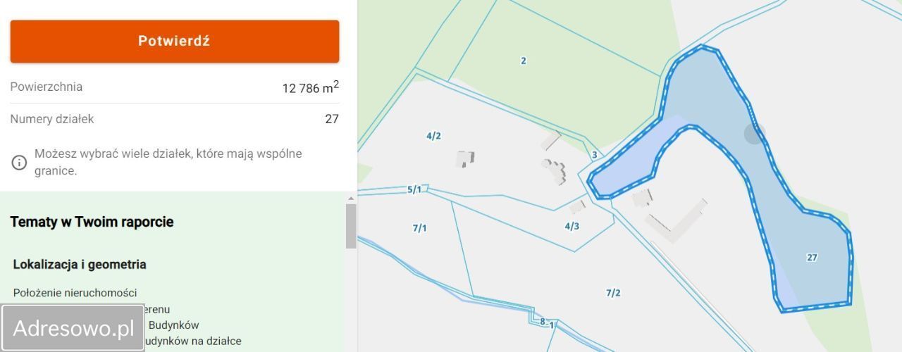 Działka siedliskowa Skudzawy. Zdjęcie 10