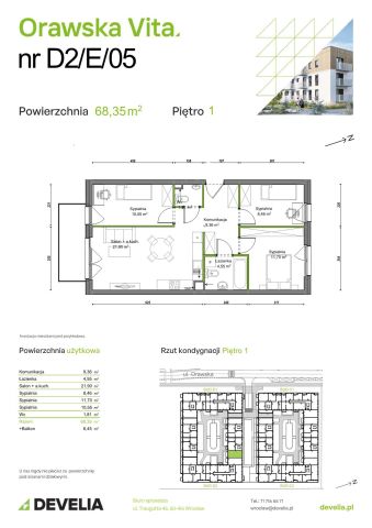 Mieszkanie 4-pokojowe Wrocław Ołtaszyn, ul. Orawska. Zdjęcie 8