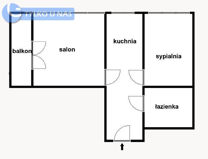 Mieszkanie 2-pokojowe Kraków Prądnik Czerwony, ul. Lublańska. Zdjęcie 13