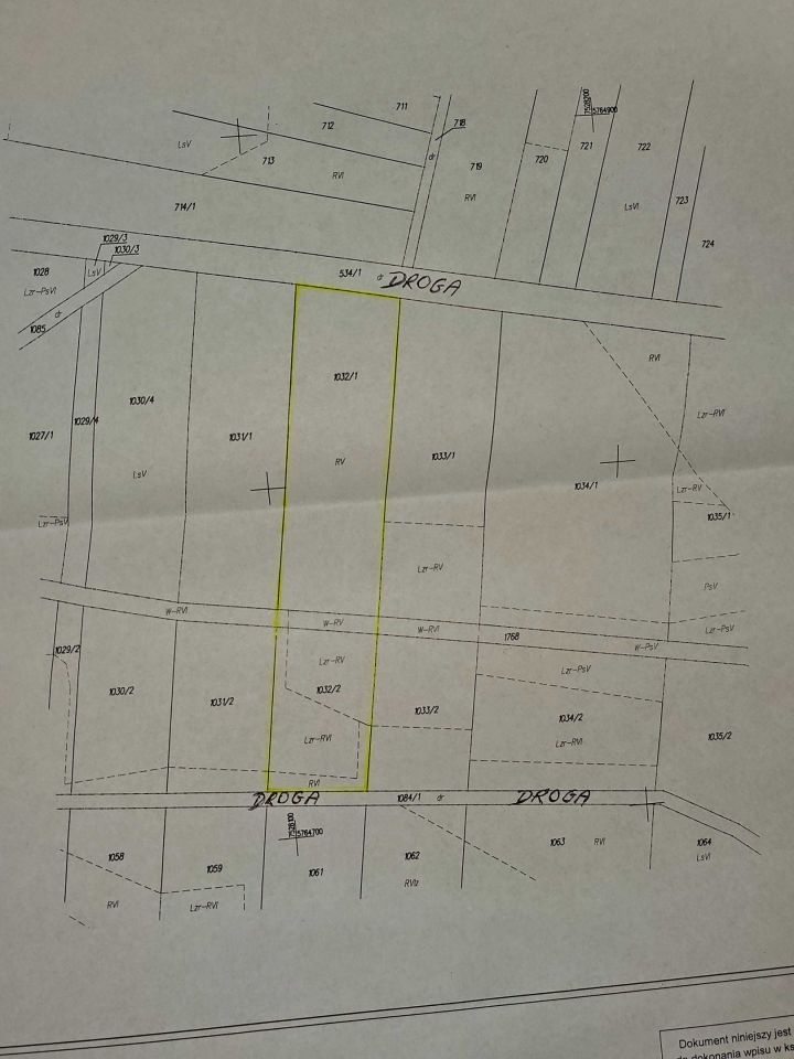 Działka rolna Ponurzyca. Zdjęcie 5