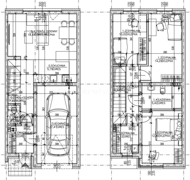 dom szeregowy, 4 pokoje Serock. Zdjęcie 18