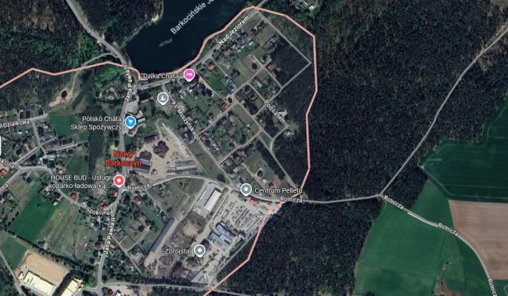 Działka inwestycyjna Nowy Barkoczyn