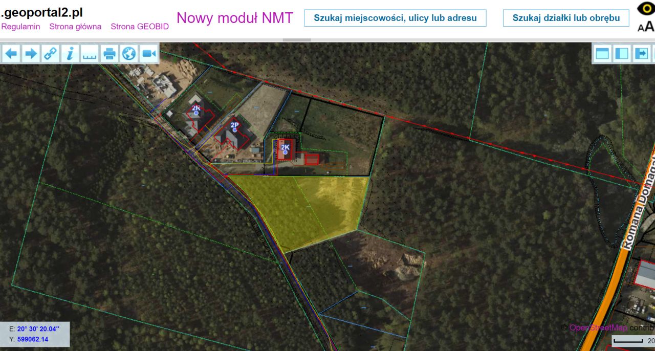 Działka budowlana Kieźliny, ul. Romana Domagały. Zdjęcie 4