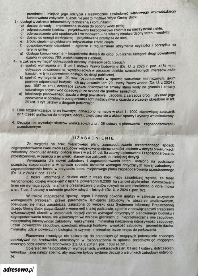 Działka rolno-budowlana Sasiny. Zdjęcie 6