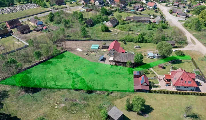 Działka rolno-budowlana Rąpice, ul. Kościelna