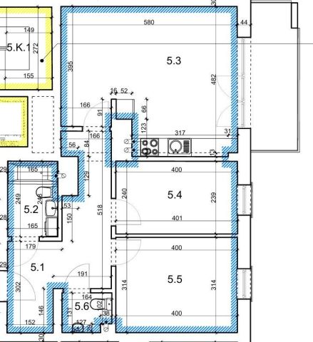 Mieszkanie 3-pokojowe Kraków Borek Fałęcki, ul. Zdunów. Zdjęcie 22
