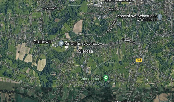 Działka budowlana Siercza Wolica