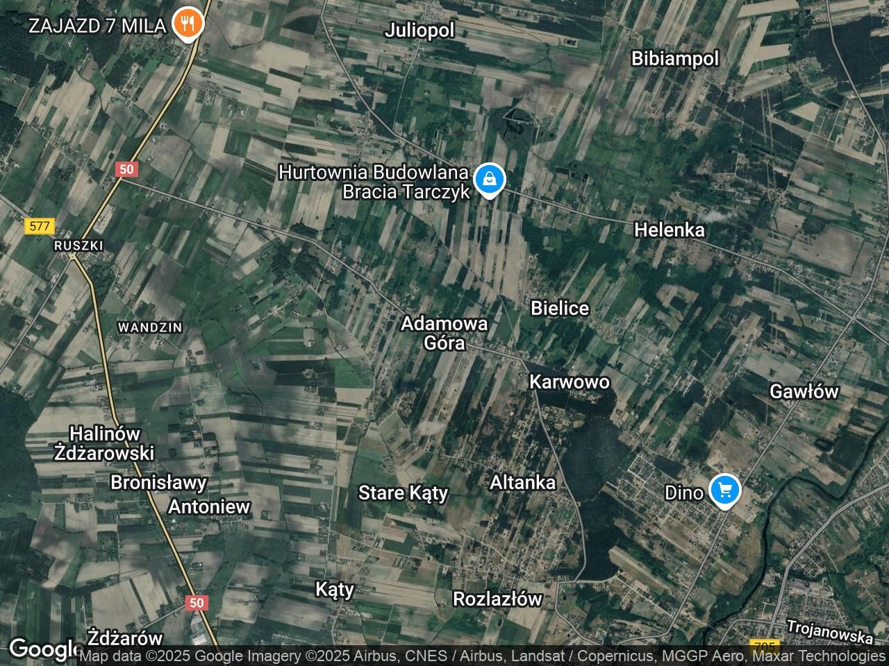 Działka budowlana Adamowa Góra