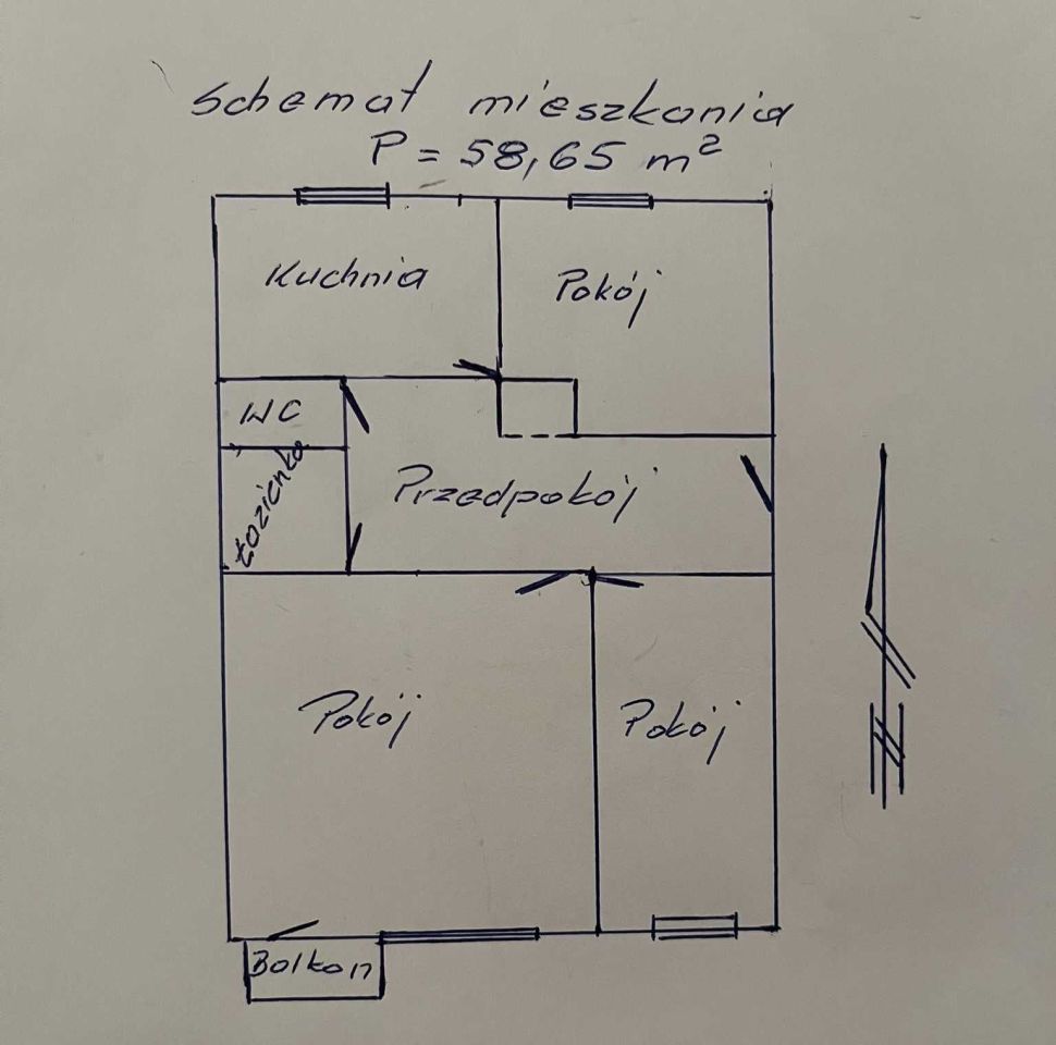 Mieszkanie 3-pokojowe Bełchatów, os. Dolnośląskie. Zdjęcie 7