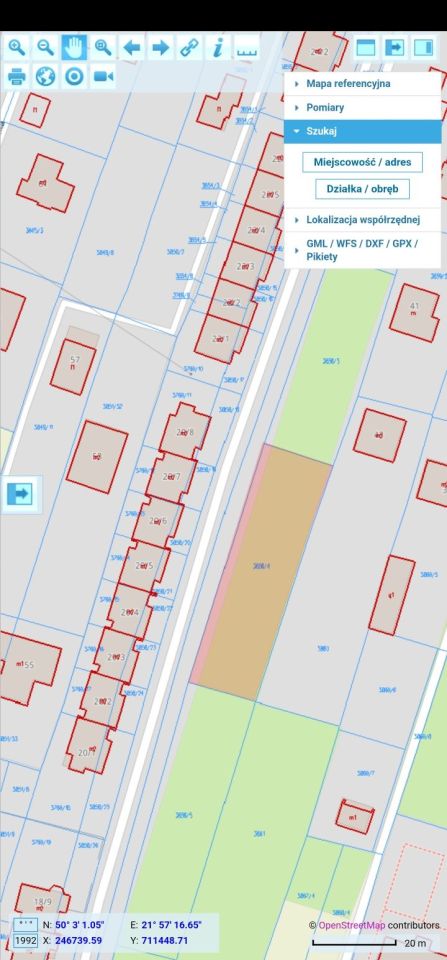 Działka budowlana Rzeszów, ul. Wadowicka. Zdjęcie 1