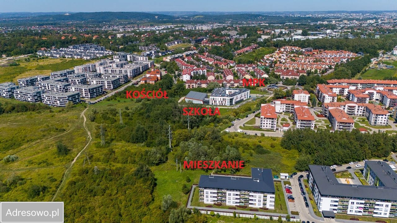 Mieszkanie 3-pokojowe Kraków Kliny, ul. Anny Szwed-Śniadowskiej. Zdjęcie 16