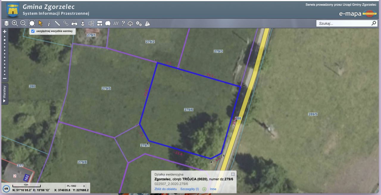 Działka budowlana Trójca. Zdjęcie 10