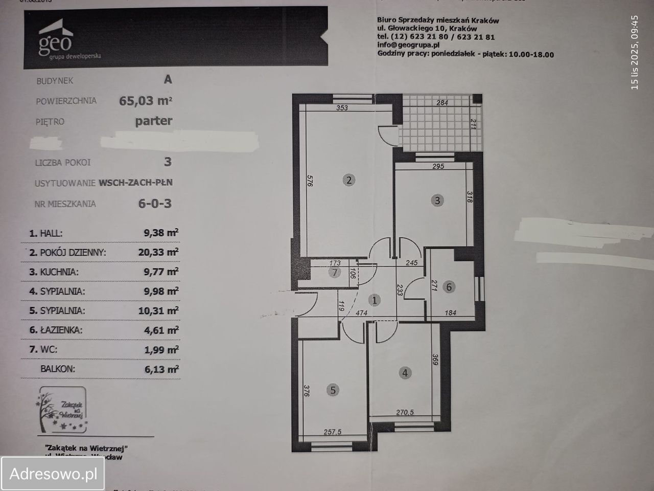 Mieszkanie 3-pokojowe Wrocław Krzyki, ul. Wietrzna. Zdjęcie 16
