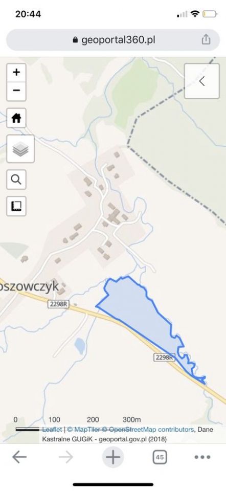 Działka rolno-budowlana Hoszowczyk. Zdjęcie 7