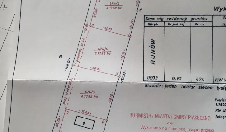 Działka budowlana Runów, ul. Dobra